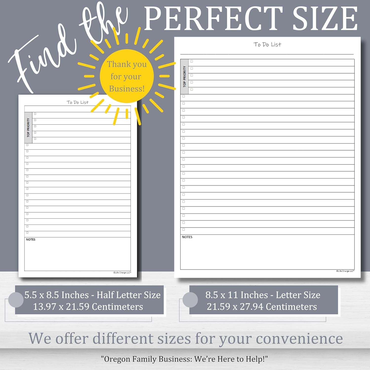 TO DO List Planner Notepad, 50 Page Planning Pad. Undated Todo Checklist W/Priority & Note Sections. Organize & Track Projects, Clients or Daily Tasks. 8.5 X 11, A4 Sheets.